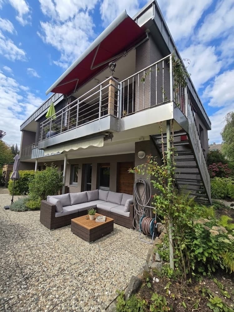 Charakterstarkes Wohnen mit Panoramablick - im Bungalow in Bad Iburg